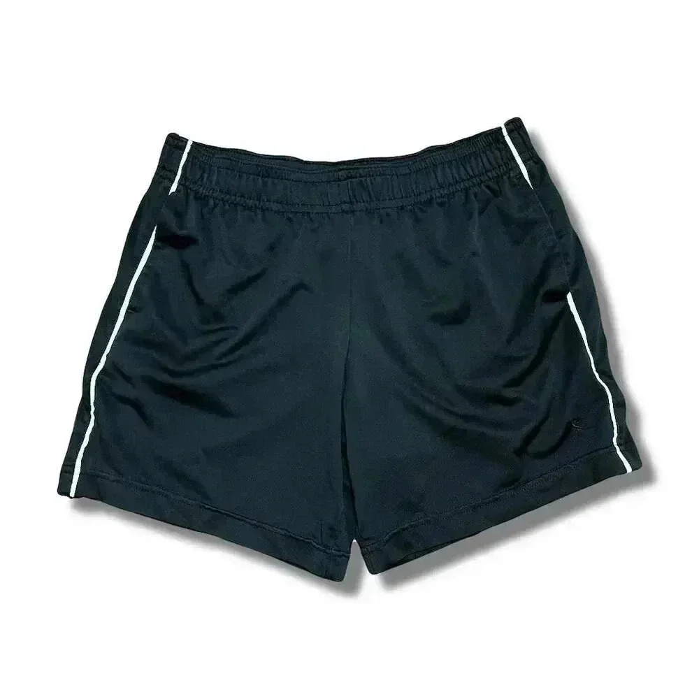 🌟Danskin Now Girl's Black Shorts Size M Elastic Waistband Casual Lightweight 🌟
